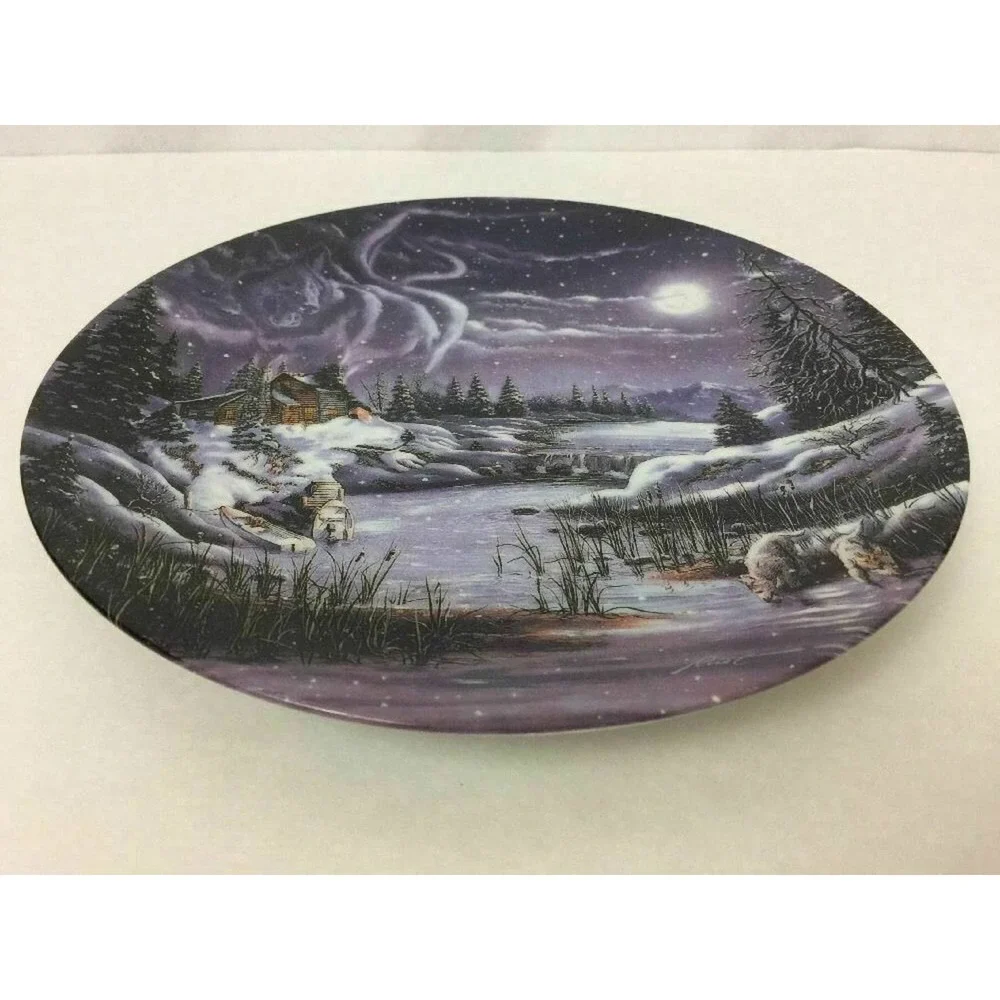 Bradford Exchange a Hidden World Collector Plate by Rusty Rust Vintage 1993